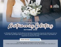 Campaña de Matrimonios Colectivos 2026